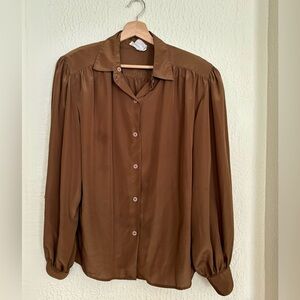 VTG Christian Dior Woman’s Button Down blouse